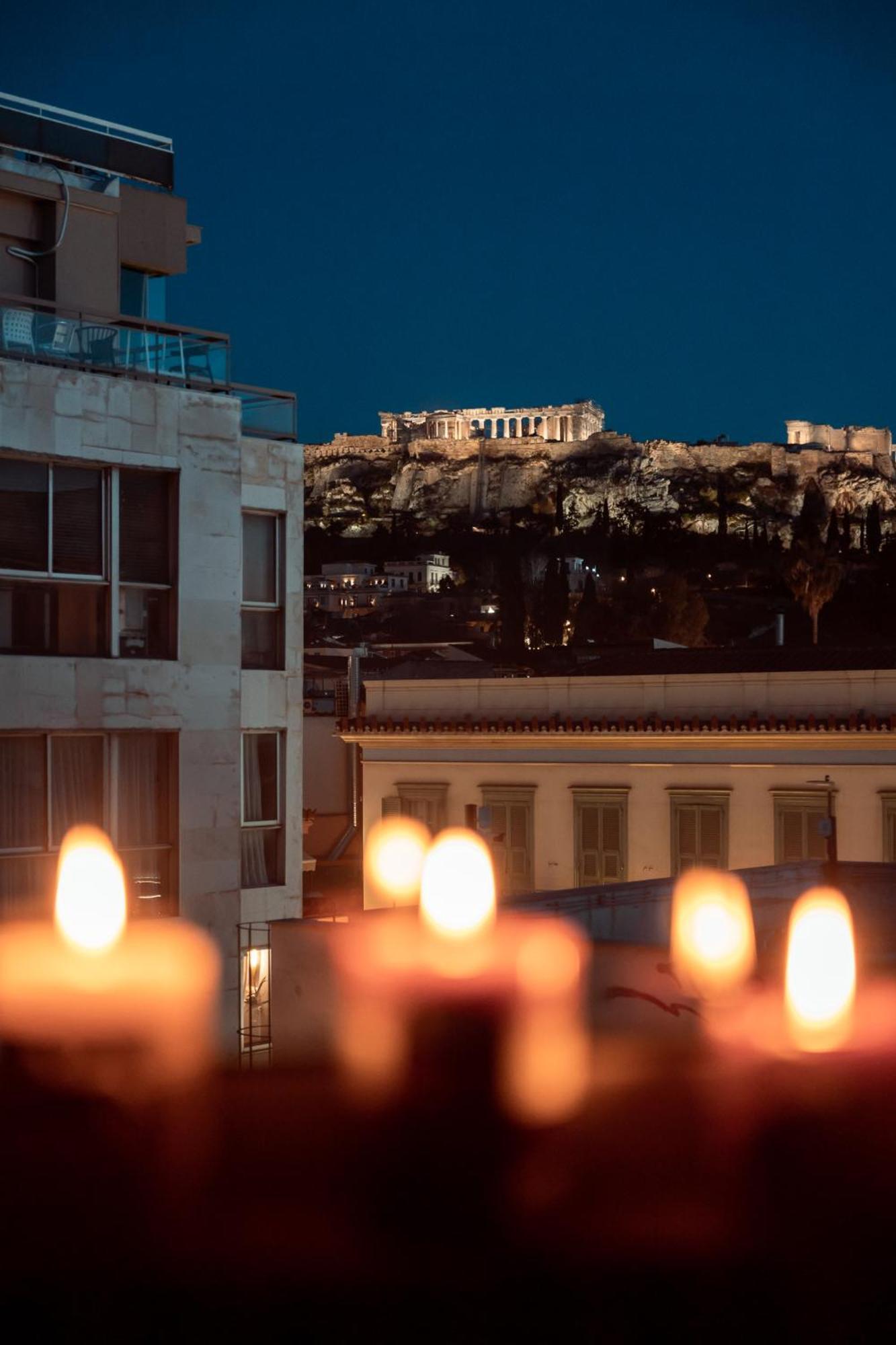 Parthenon Portrait Apartments Athènes Extérieur photo